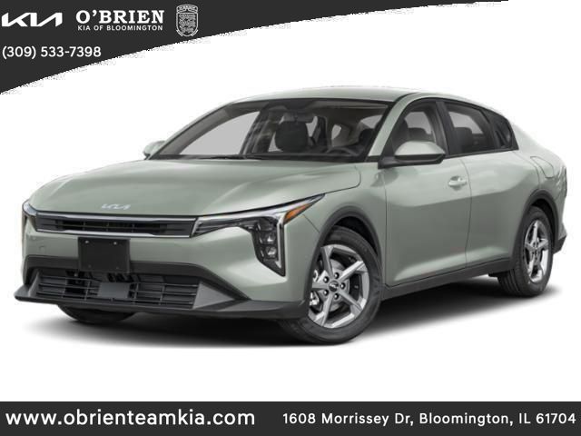 Morning Haze 2025 Kia K4 LXS FWD Sedan Front-Wheel Drive Continuously Variable Transmission