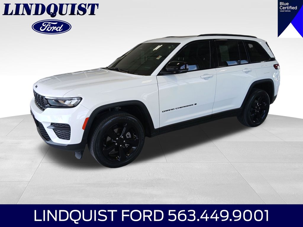 Bright White Clearcoat 2024 Jeep Grand Cherokee SUV / Crossover Four-Wheel Drive 8-Speed Automatic