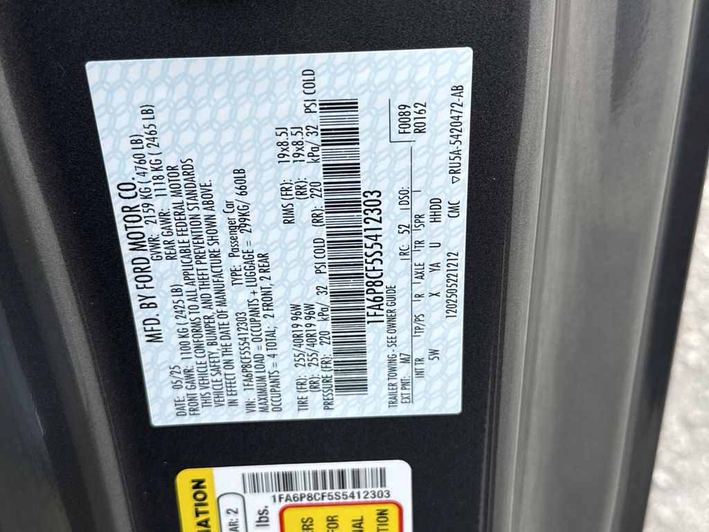 2025 Ford Mustang GT Premium Gray at Emmons Autoplex