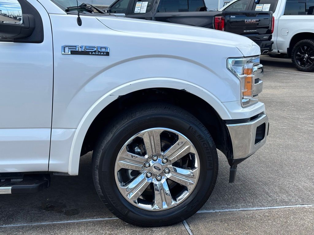 2019 Ford F-150 Lariat White at DeMontrond Gulf Freeway