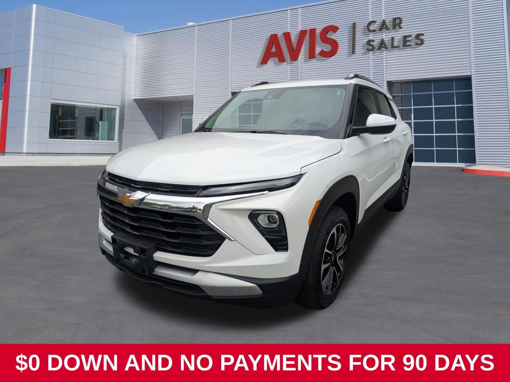 Summit White 2025 Chevrolet Trailblazer SUV / Crossover Four-Wheel Drive 9-Speed Automatic