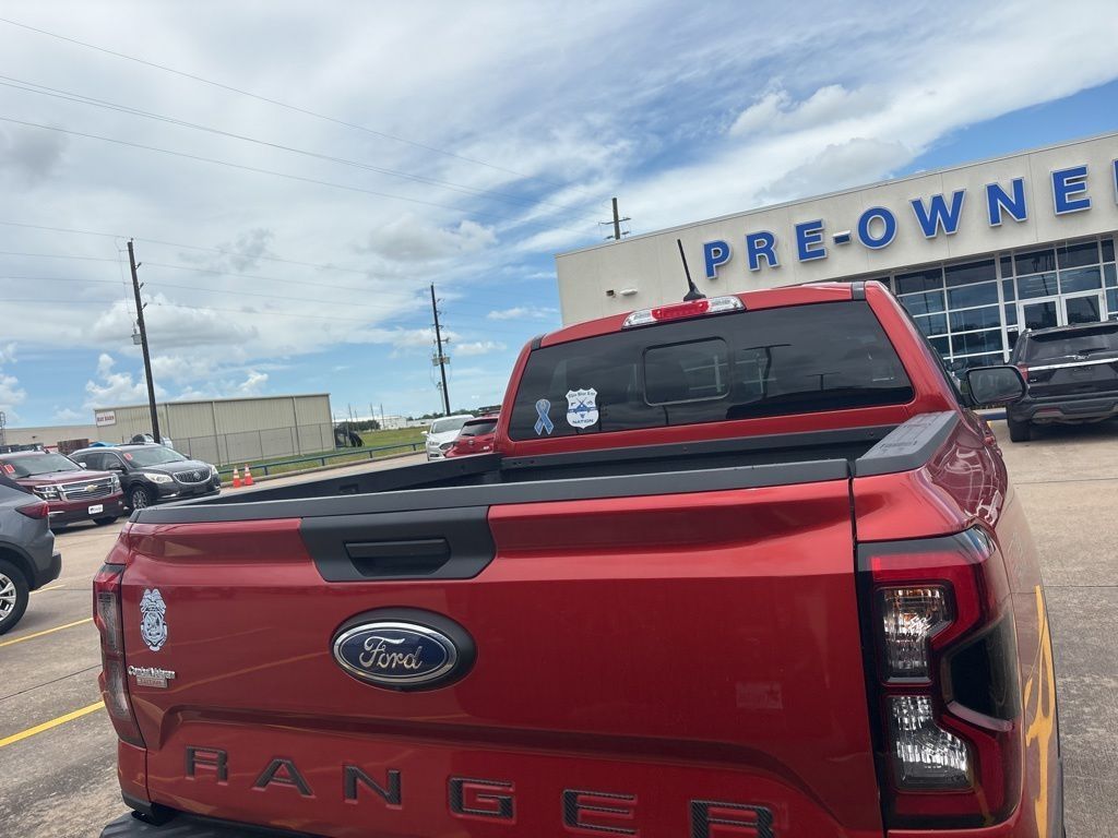 2024 Ford Ranger Lariat Red at Big Star Chrysler Jeep Dodge Ram 