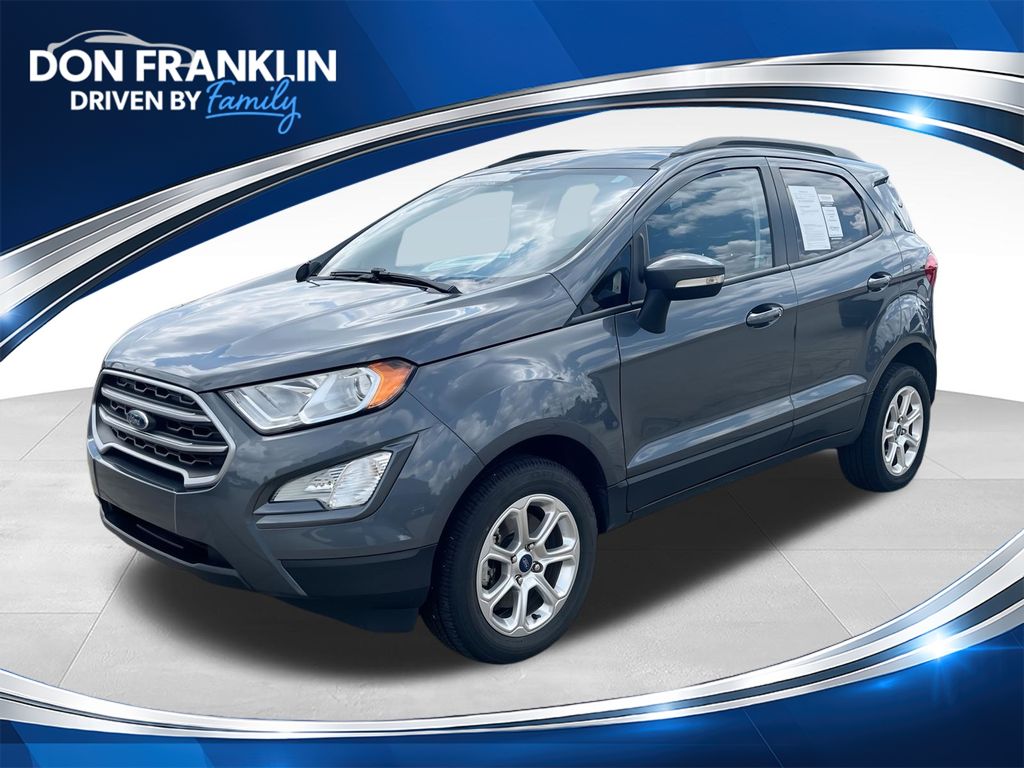 Silver (Smoke Metallic) 2020 Ford EcoSport SUV / Crossover All-Wheel Drive 6-Speed Automatic