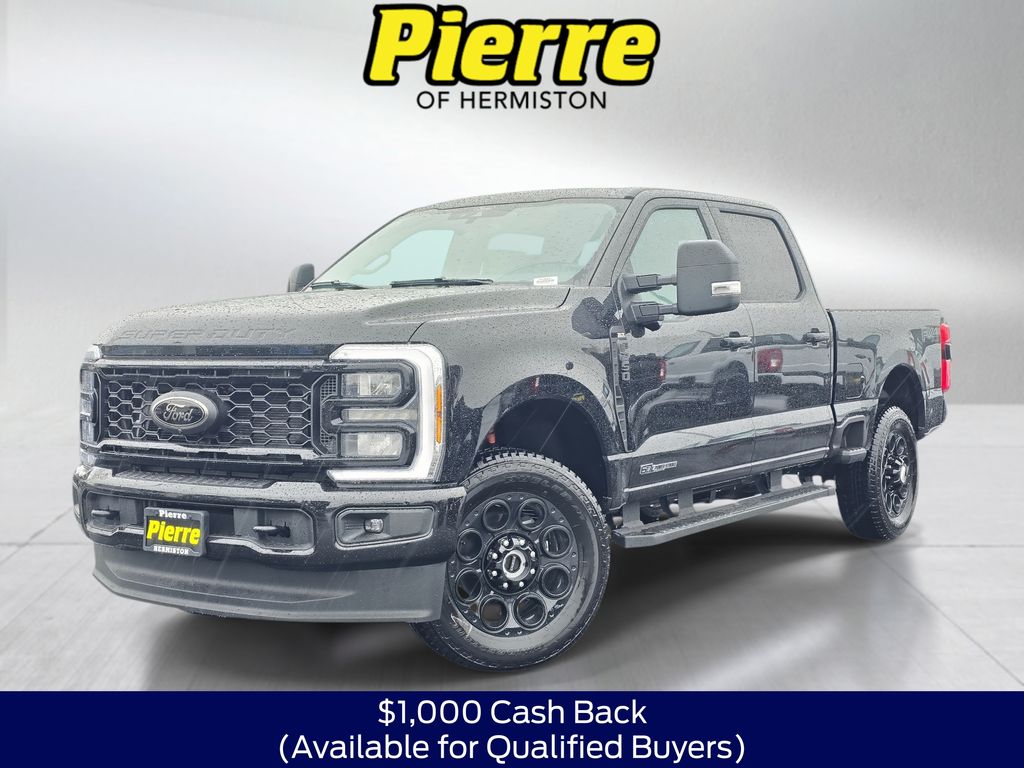 Black Metallic 2026 Ford F-250 Super Duty Pickup Truck Four-Wheel Drive Automatic