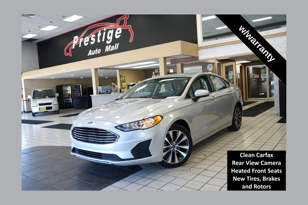 Ingot Silver Metallic 2019 Ford Fusion Sedan All-Wheel Drive 6-Speed Automatic