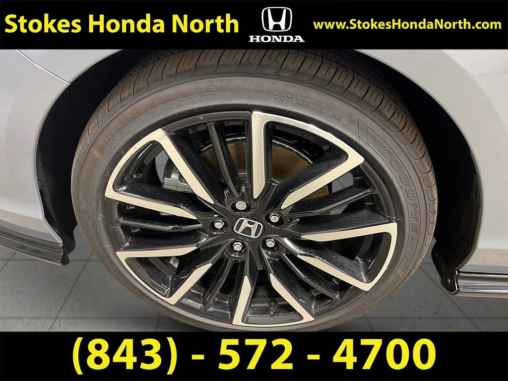 2026 Honda Accord Hybrid Touring Gray at Stokes Honda North