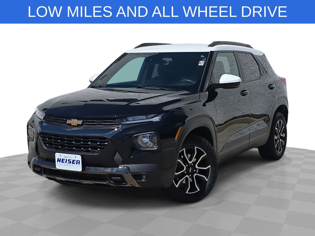 Mosaic Black Metallic 2023 Chevrolet Trailblazer SUV / Crossover Four-Wheel Drive 9-Speed Automatic