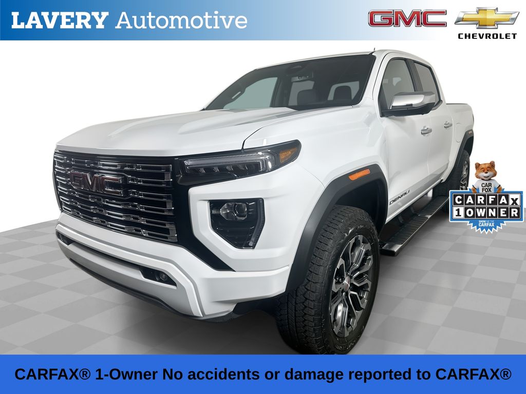Summit White 2026 GMC Canyon Pickup Truck Four-Wheel Drive 8-Speed Automatic
