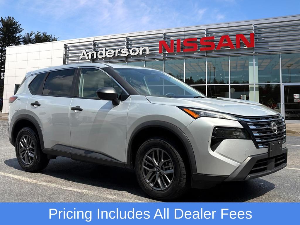 Brilliant Silver Metallic 2024 Nissan Rogue SUV / Crossover All-Wheel Drive Continuously Variable Transmission