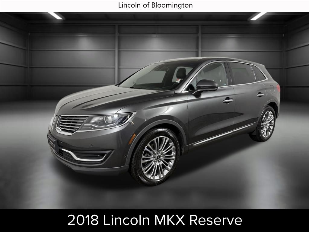 Magnetic Gray Metallic 2018 Lincoln MKX Reserve AWD SUV / Crossover All-Wheel Drive 6-Speed Automatic