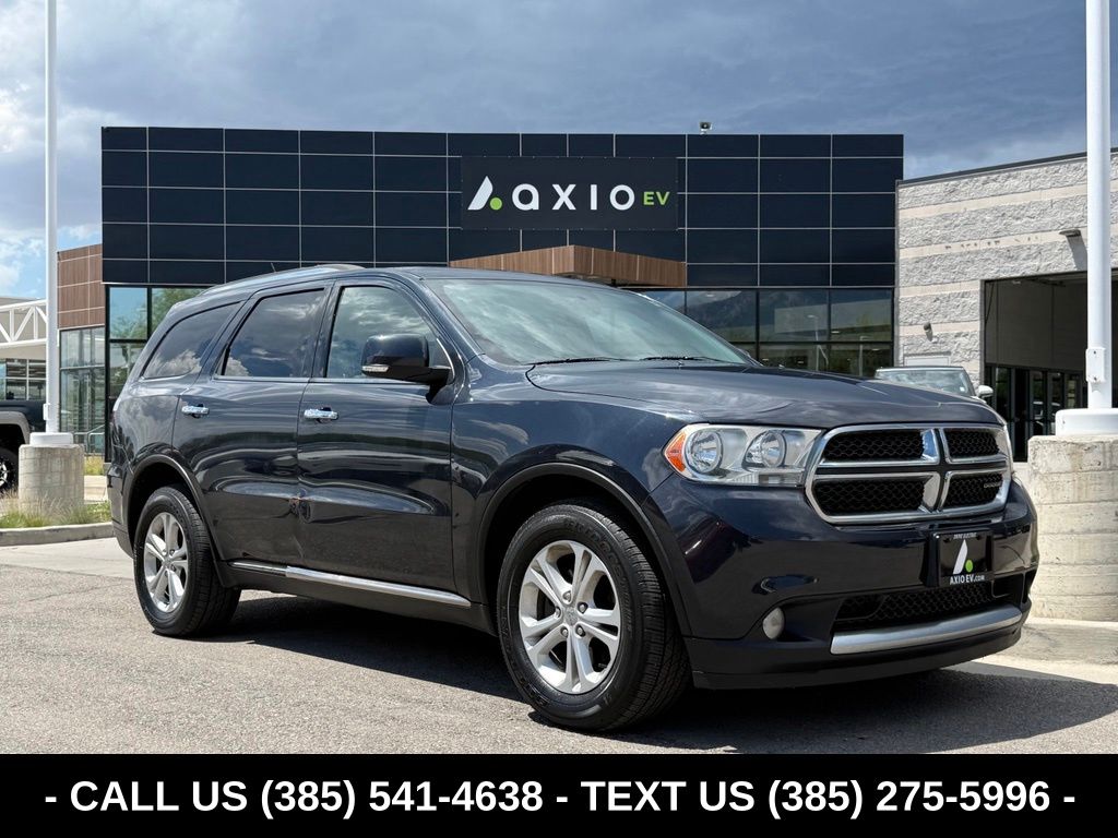 Gray (Maximum Steel Metallic Clearcoat) 2013 Dodge Durango SUV / Crossover All-Wheel Drive 5-Speed Automatic