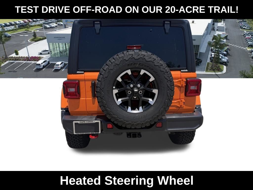 New 2026 Orange Jeep Rubicon image 8
