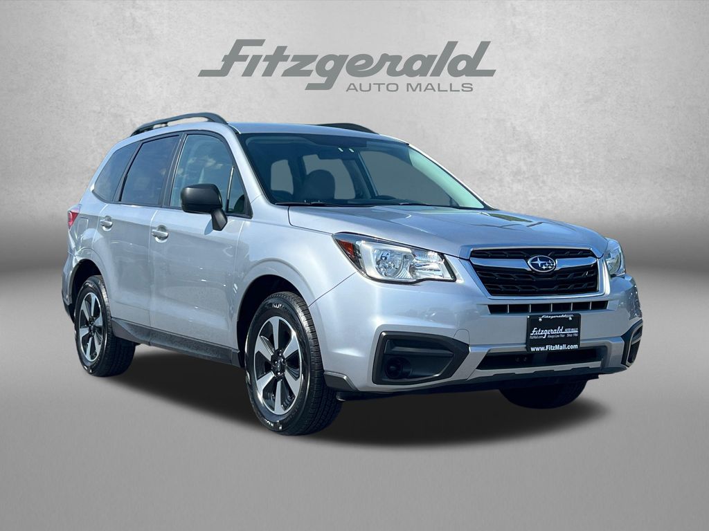 Ice Silver Metallic 2018 Subaru Forester 2.5i SUV / Crossover All-Wheel Drive Continuously Variable Transmission
