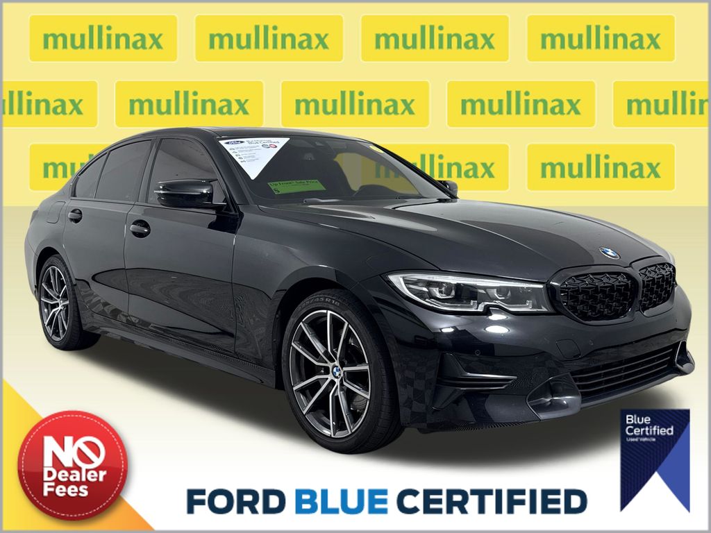 Jet Black 2022 BMW 3 Series 330i RWD Sedan Rear-Wheel Drive 8-Speed Automatic