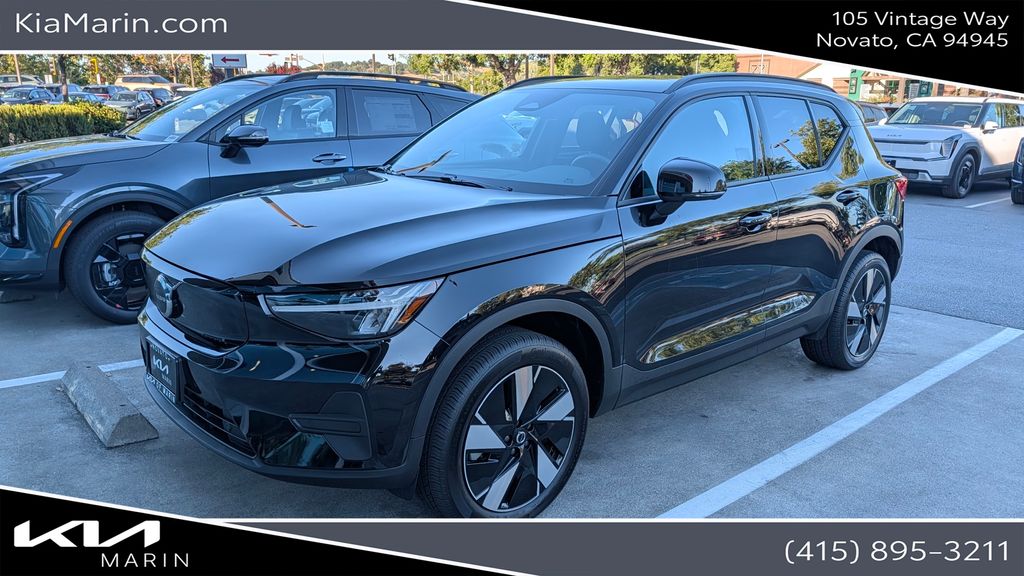 Onyx Black Metallic 2025 Volvo EX40 SUV / Crossover All-Wheel Drive 1-Speed Automatic