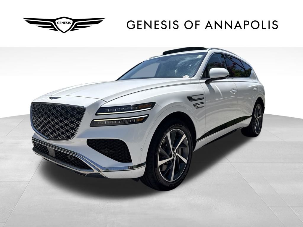 Alta White 2025 Genesis GV80 SUV / Crossover All-Wheel Drive 8-Speed Automatic
