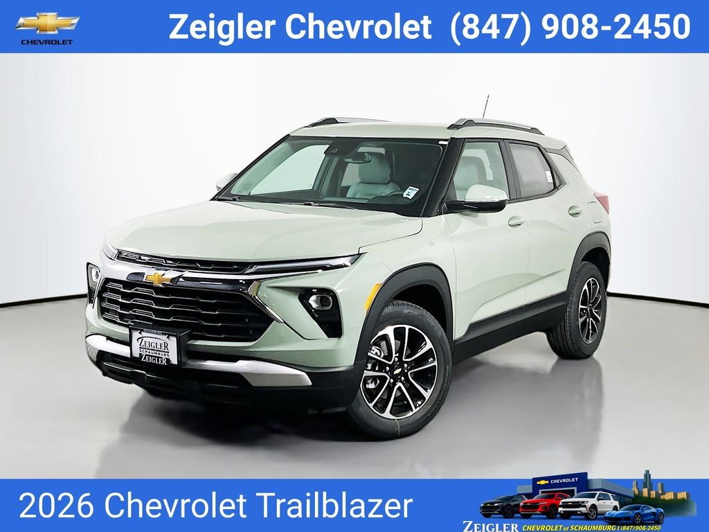 Cacti Green 2026 Chevrolet Trailblazer LT AWD SUV / Crossover Four-Wheel Drive 9-Speed Automatic