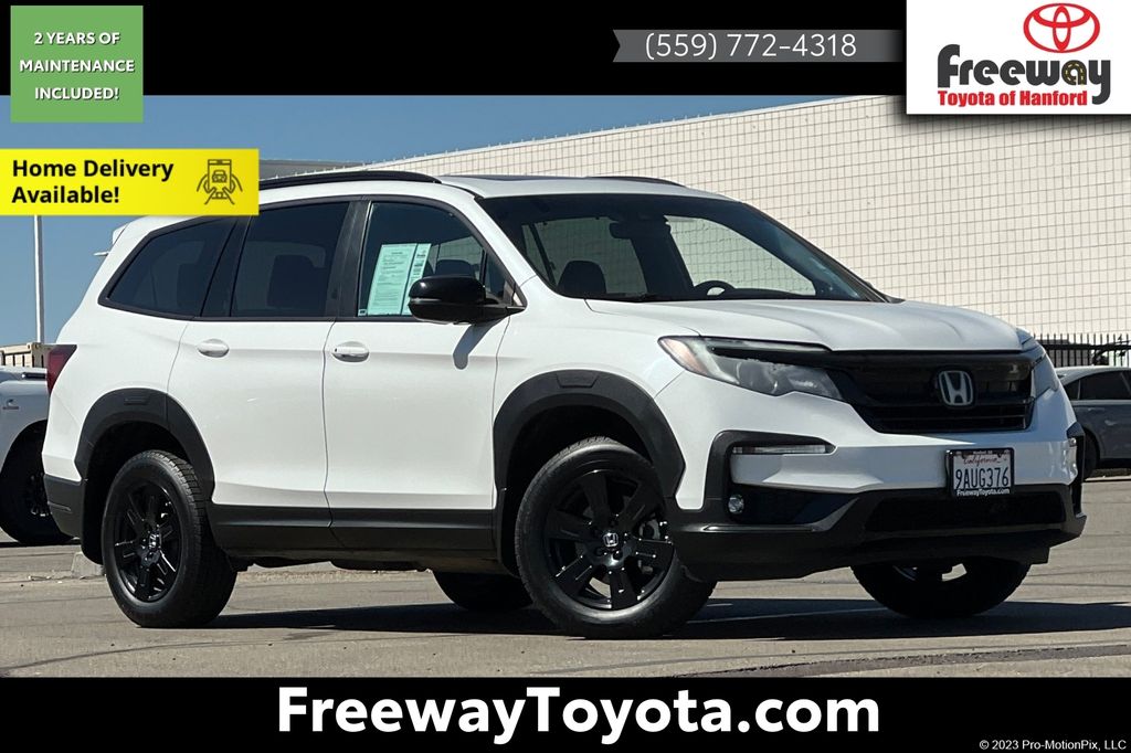 Gray (Platinum) 2022 Honda Pilot SUV / Crossover All-Wheel Drive 9-Speed Automatic