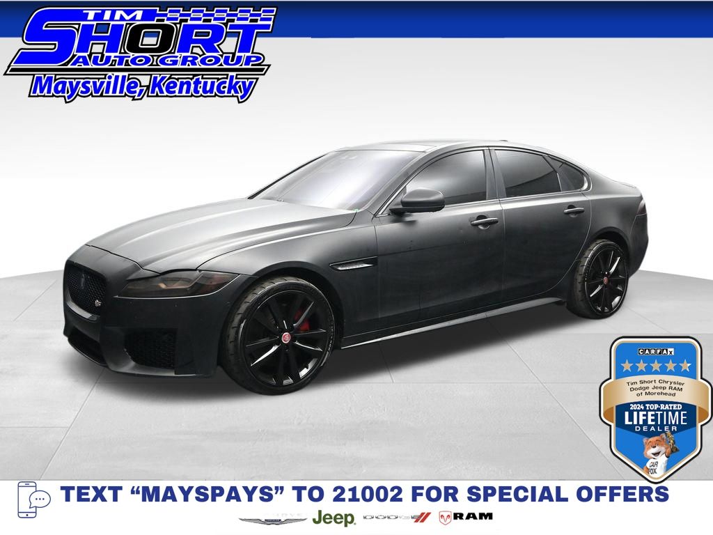 Polaris White 2017 Jaguar XF Sedan Rear-Wheel Drive 8-Speed Automatic