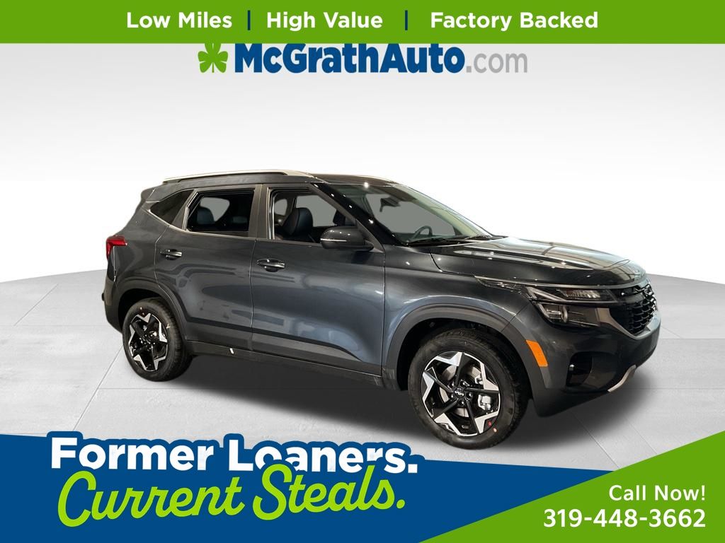 Gravity Gray 2026 Kia Seltos SUV / Crossover All-Wheel Drive Continuously Variable Transmission