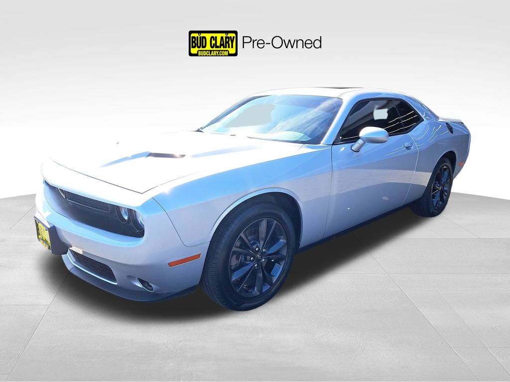 Triple Nickel Clearcoat 2020 Dodge Challenger SXT AWD Coupe All-Wheel Drive 8-Speed Automatic