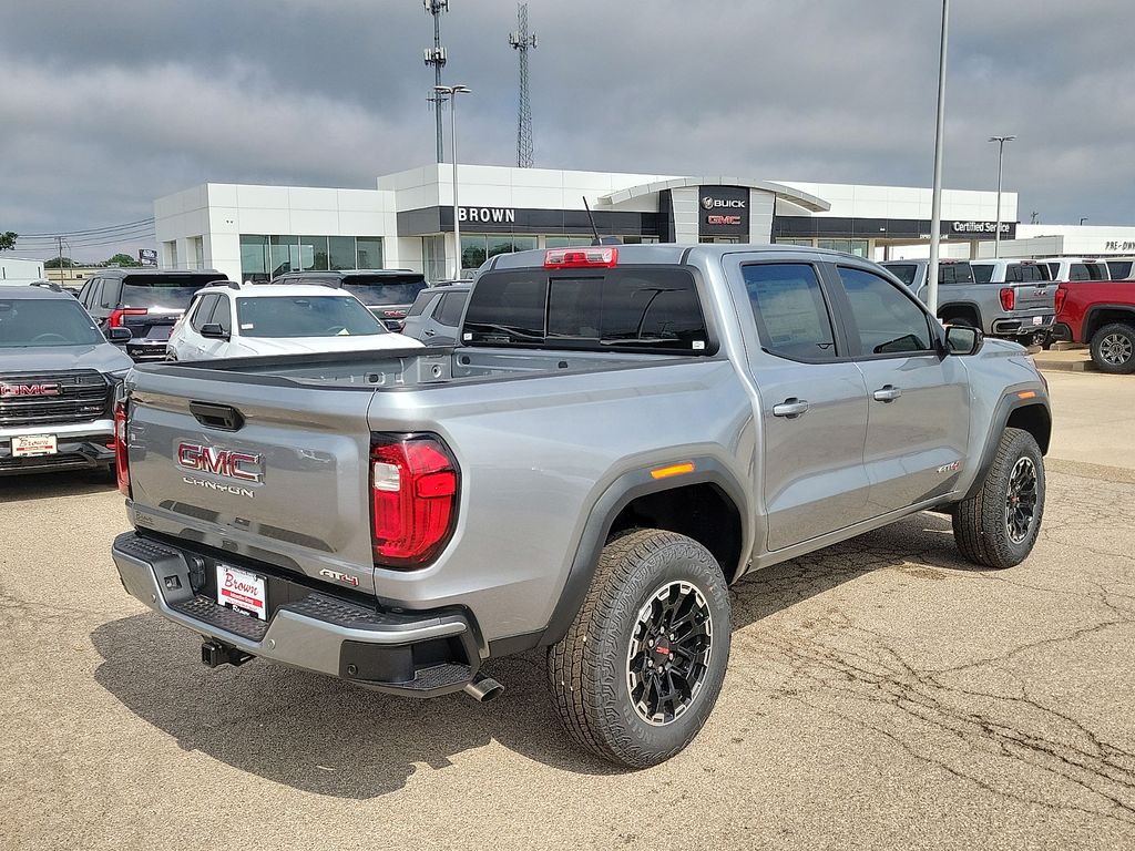 2026 GMC Canyon AT4 Silver at Brown Buick GMC