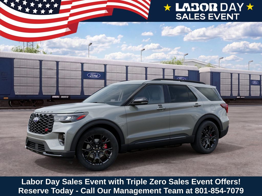Avalanche Gray 2027 Ford Explorer SUV / Crossover All-Wheel Drive Automatic