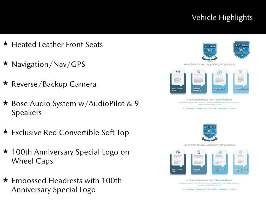 2020 Mazda MX-5 Miata 100th Anniversary