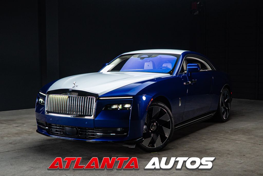 Blue 2024 Rolls-Royce Spectre Coupe All-Wheel Drive 1-Speed Automatic
