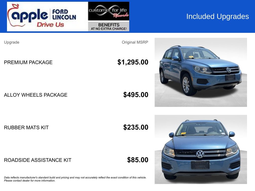 2017 Volkswagen Tiguan 2.0T S