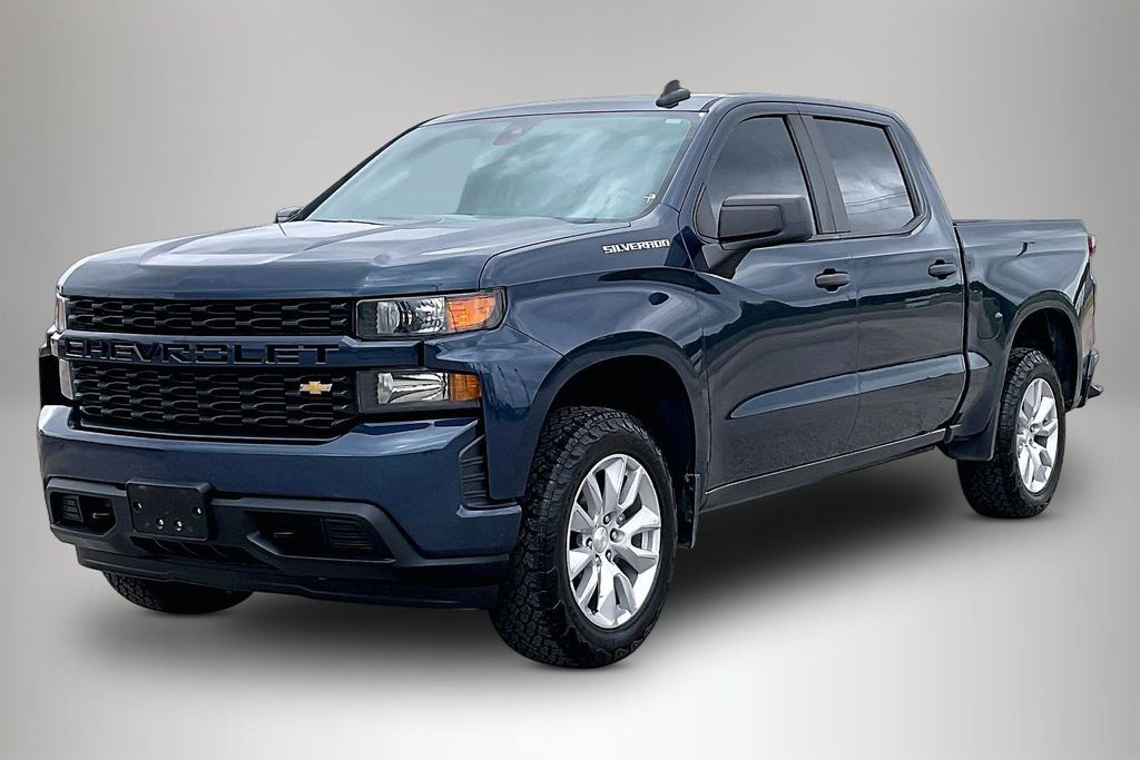 Used 2022 Chevrolet Silverado 1500 LTD Custom 4D Crew Cab