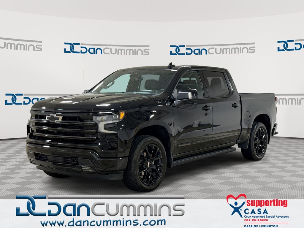 Black 2026 Chevrolet Silverado 1500 Pickup Truck Four-Wheel Drive Automatic