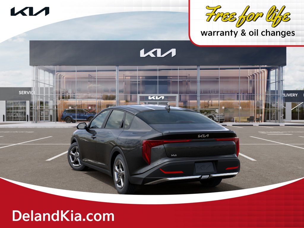 New 2026 Kia K4 Sedan