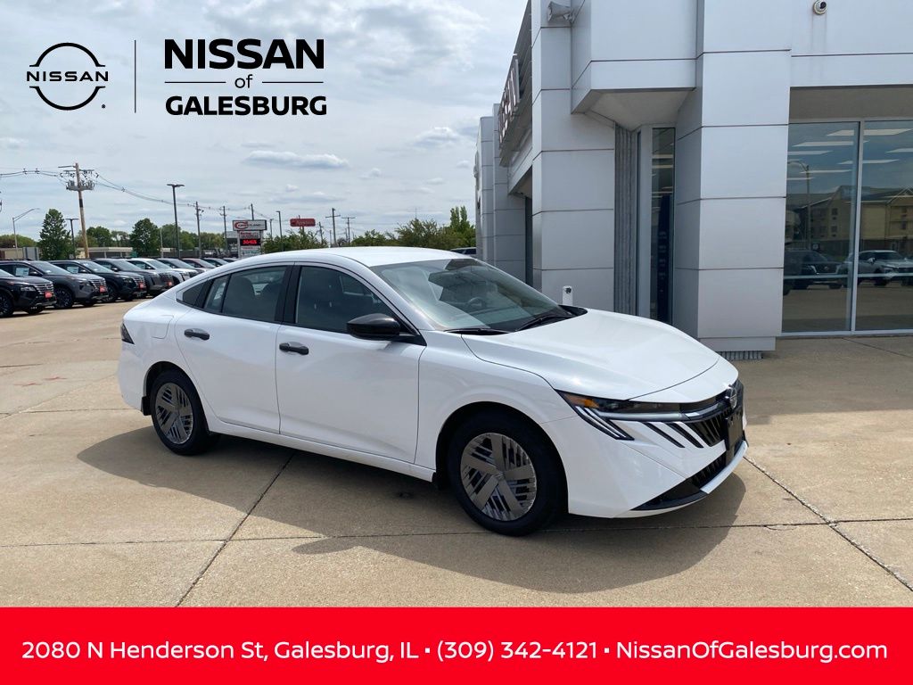 White (Fresh Powder) 2026 Nissan Sentra Sedan Front-Wheel Drive Continuously Variable Transmission