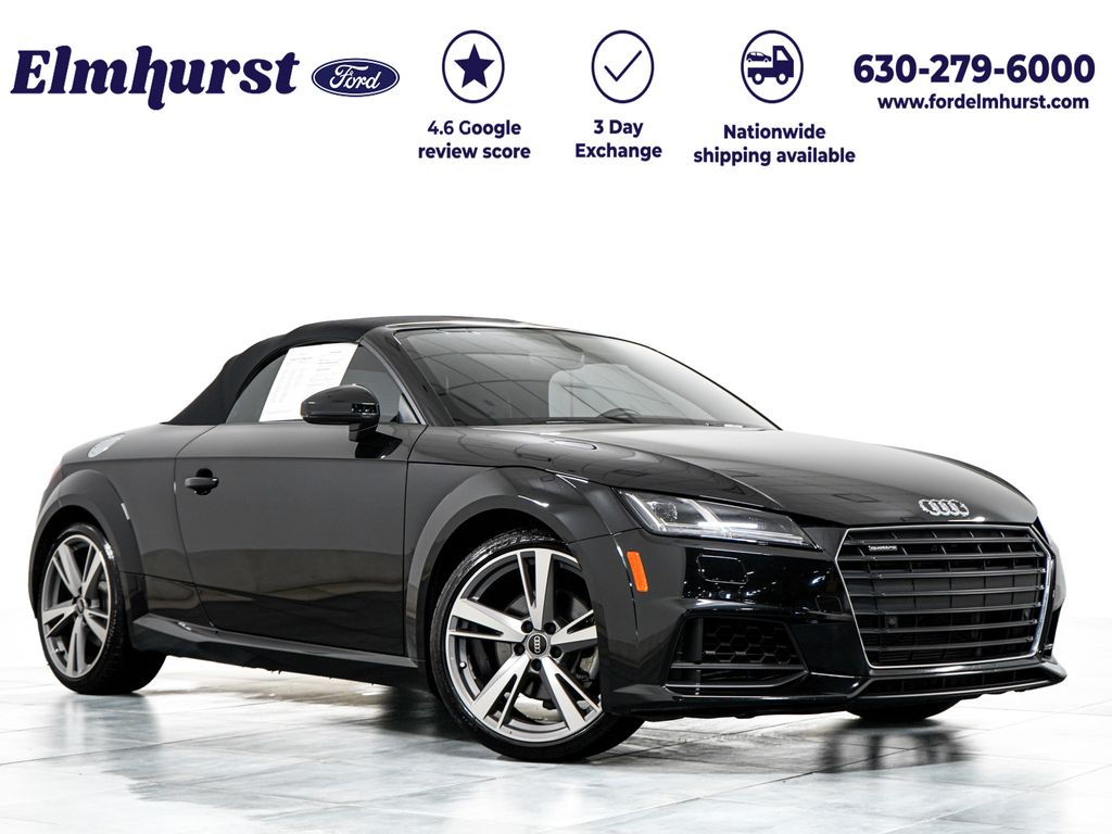 Mythos Black Metallic 2023 Audi TT Convertible All-Wheel Drive 7-Speed Automatic