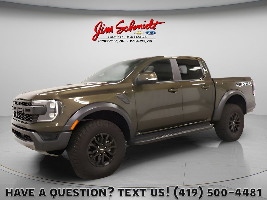 Shelter Green Metallic 2025 Ford Ranger Pickup Truck Four-Wheel Drive Automatic