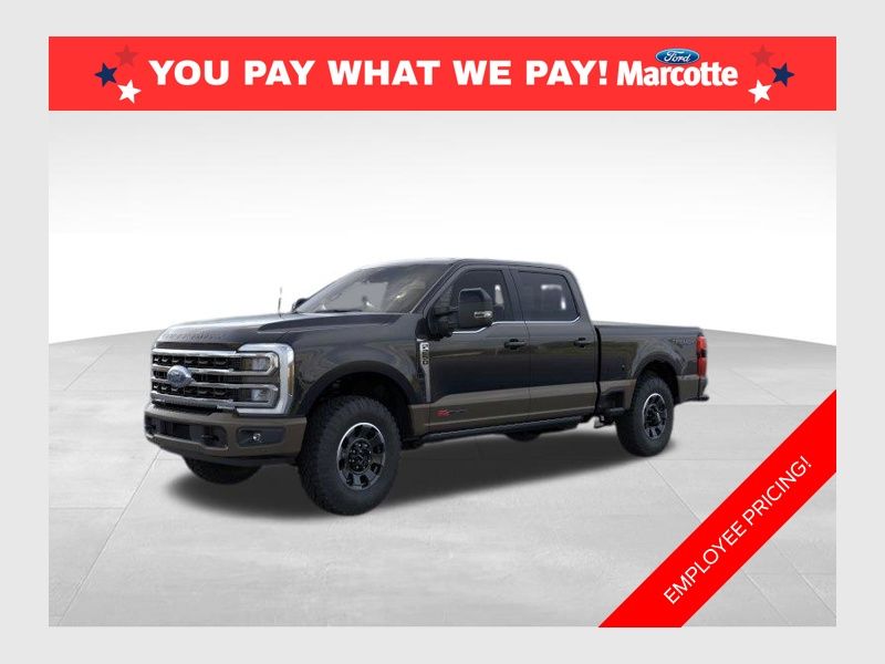 Agate Black Metallic 2026 Ford F-250 Super Duty King Ranch Crew Cab 4WD Pickup Truck Four-Wheel Drive Automatic