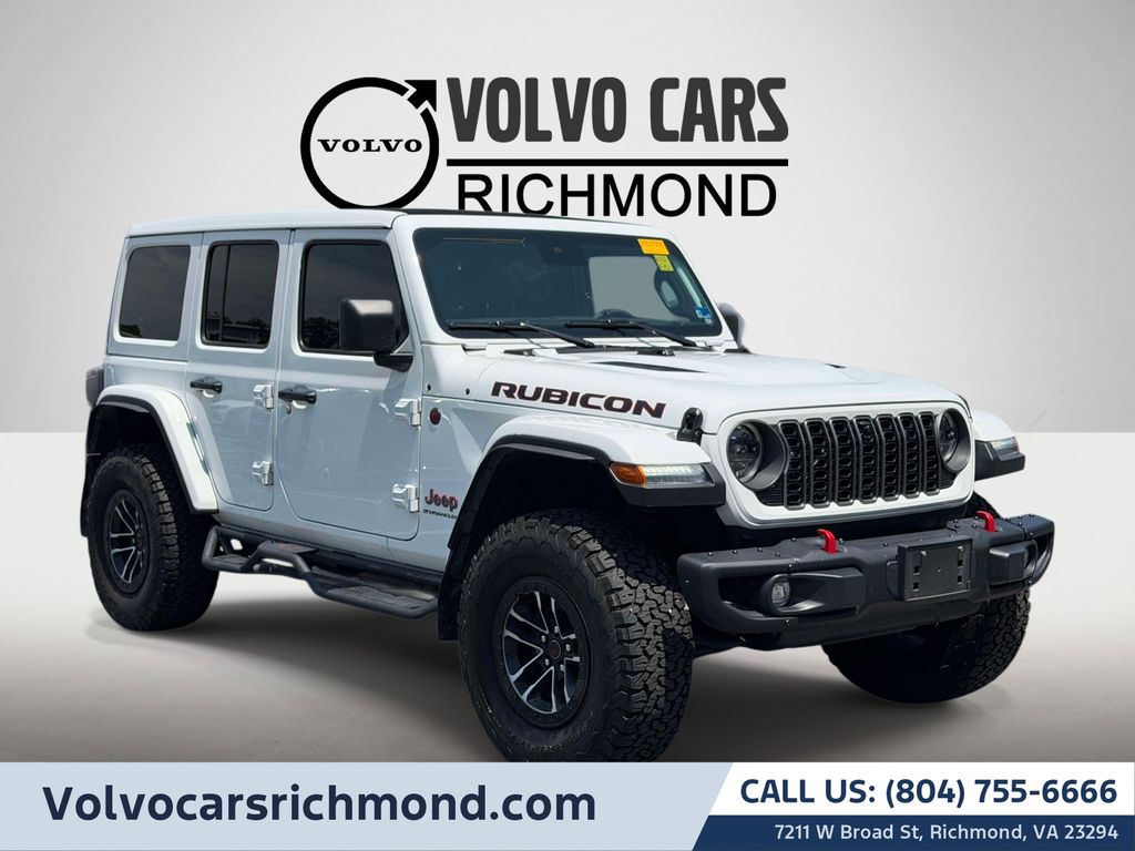 Bright White Clearcoat 2025 Jeep Wrangler SUV / Crossover Four-Wheel Drive 8-Speed Automatic