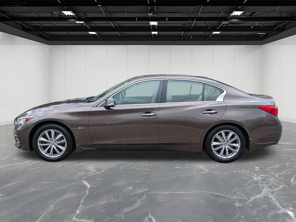 Chestnut 2017 INFINITI Q50 2.0t Premium AWD Sedan All-Wheel Drive 7-Speed Automatic
