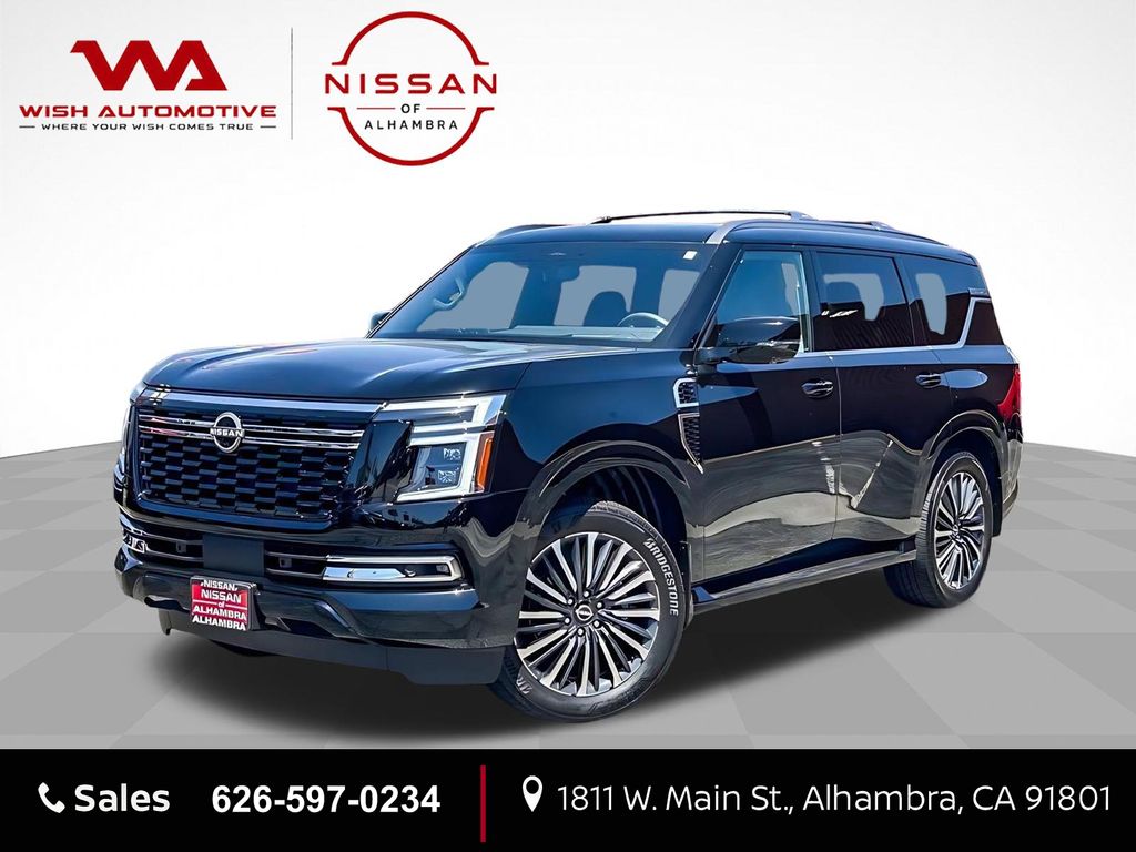 Super Black 2026 Nissan Armada SUV / Crossover 4X2 9-Speed Automatic
