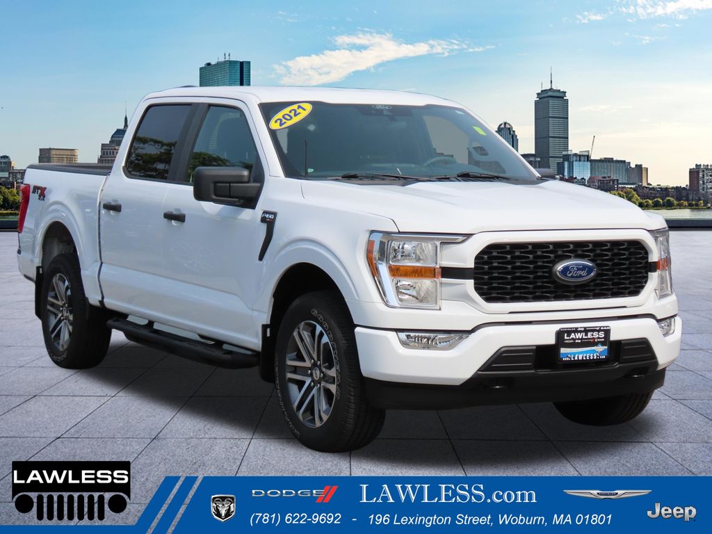 Oxford White 2021 Ford F-150 Pickup Truck Four-Wheel Drive Automatic