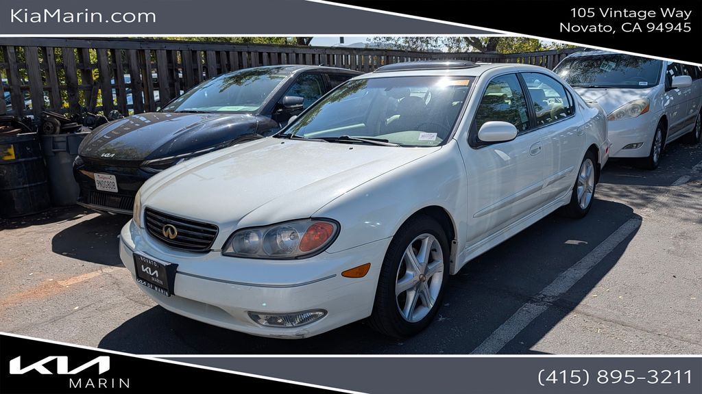 White (Ivory Pearl) 2004 INFINITI I35 Sedan 4-Speed Automatic Overdrive