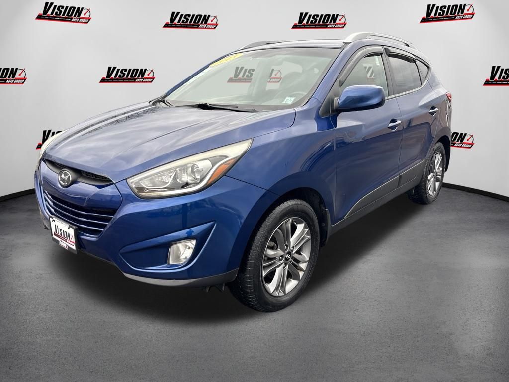 Laguna Blue Mica 2015 Hyundai Tucson SE AWD SUV / Crossover All-Wheel Drive 6-Speed Automatic Overdrive