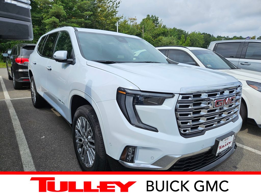 Glacier White Tricoat 2026 GMC Acadia SUV / Crossover Four-Wheel Drive 8-Speed Automatic