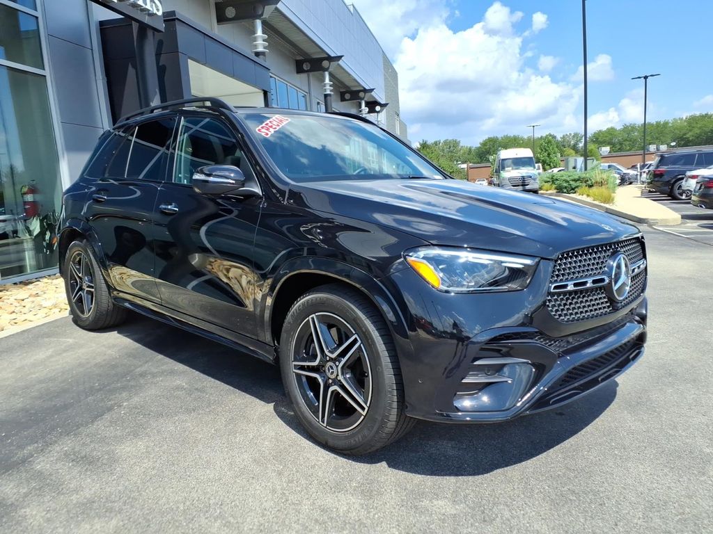 Certified Used 2026 Obsidian Black Metallic Mercedes-Benz GLE 350 image 8