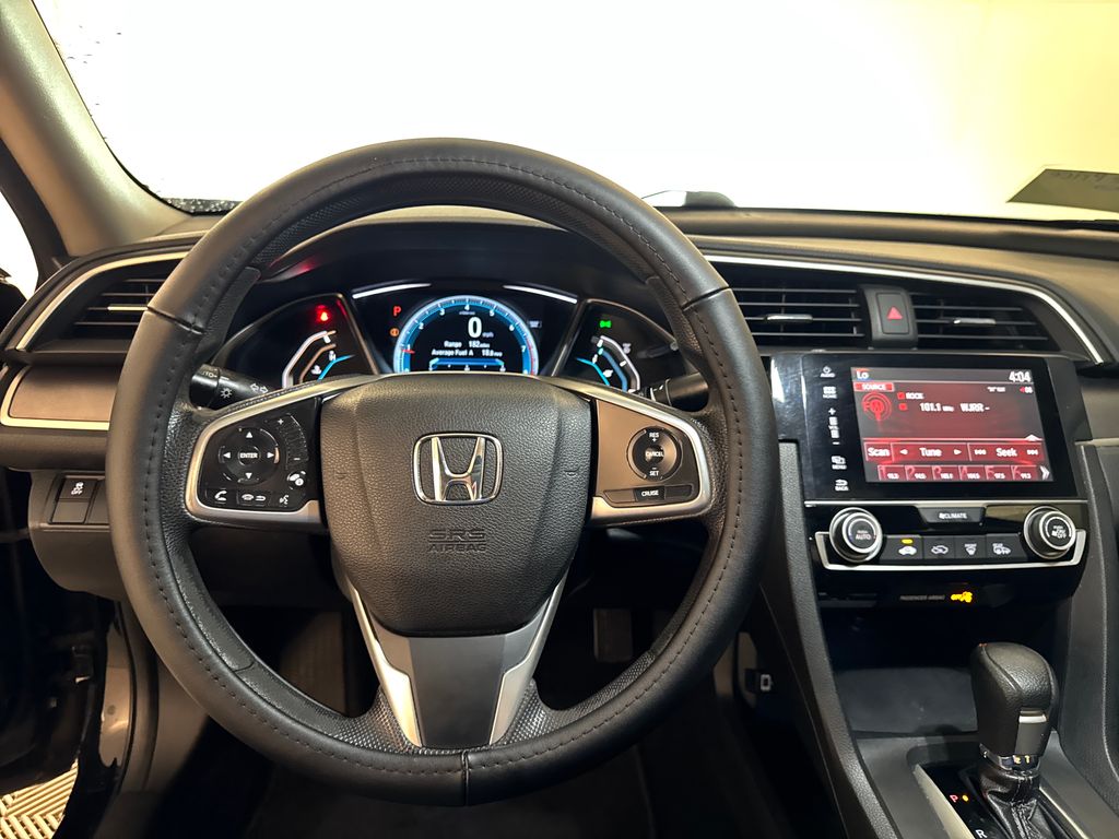 2016 Crystal Black Pearl Honda Civic EX FWD Sedan