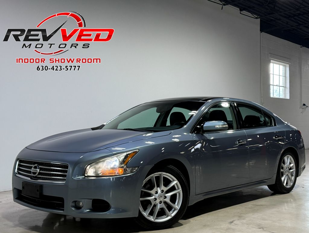 Ocean Gray Metallic 2011 Nissan Maxima SV Sedan Front-Wheel Drive Continuously Variable Transmission