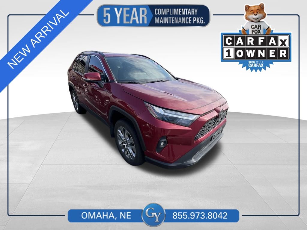Red (Ruby Flare Pearl) 2023 Toyota RAV4 SUV / Crossover All-Wheel Drive 8-Speed Automatic