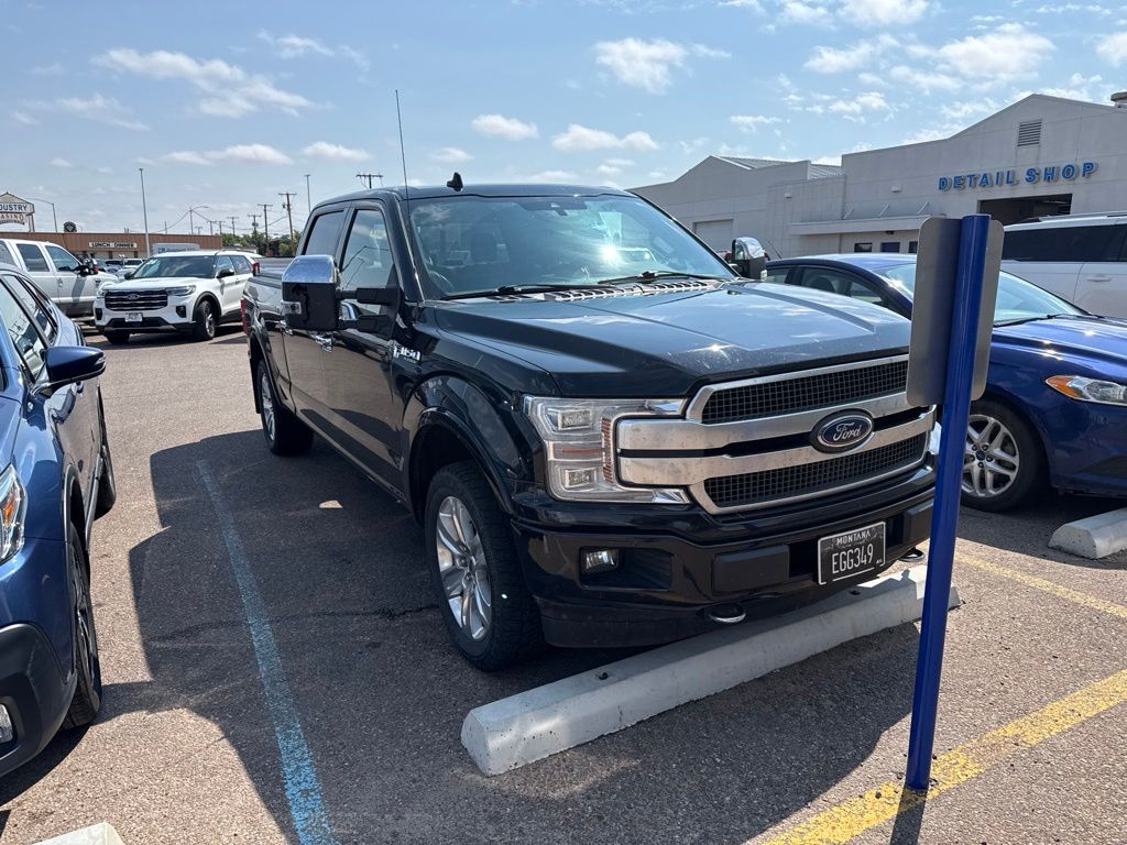 Agate Black Metallic 2019 Ford F-150 Pickup Truck Four-Wheel Drive Automatic