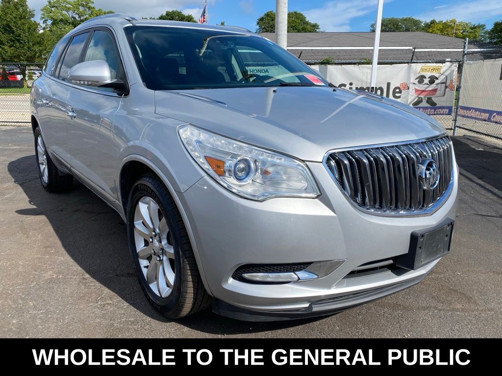 Quicksilver Metallic 2017 Buick Enclave SUV / Crossover All-Wheel Drive 6-Speed Automatic Overdrive